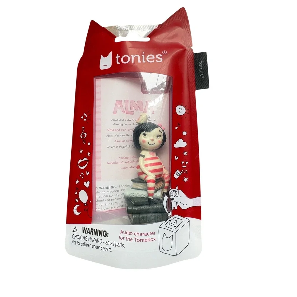 Tonies Alma and How She Got Her‎ Name Audiobook Character Figure English Spanish